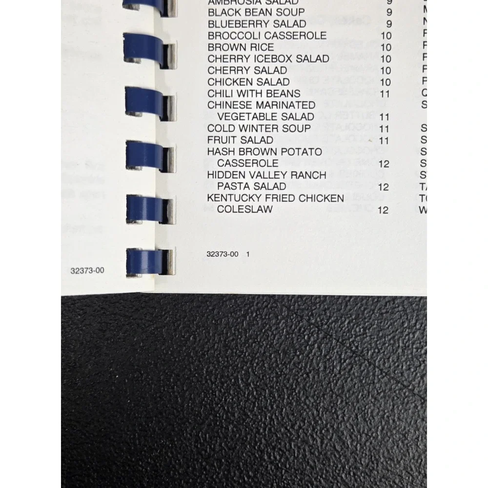 Central Middle School Fellowship Of Christian Students Cookbook Dobson, NC  2000